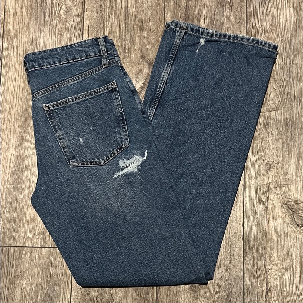 ZARA WIDE LEG JEANS